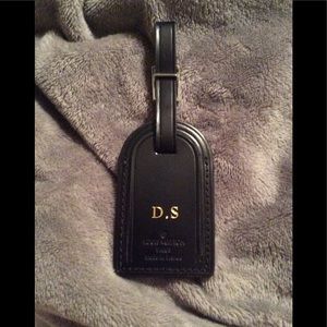 Louis Vuitton Luggage Tag Large Black